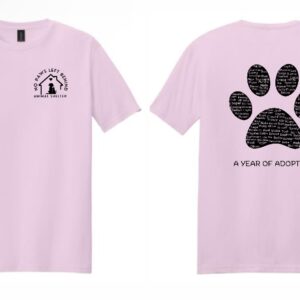 Pink One Year of Animals Tee